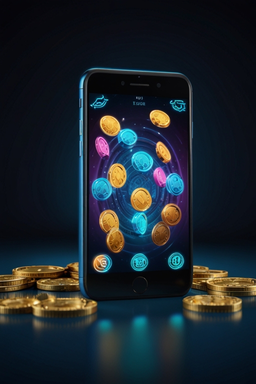 Night Luck casino app on smartphone