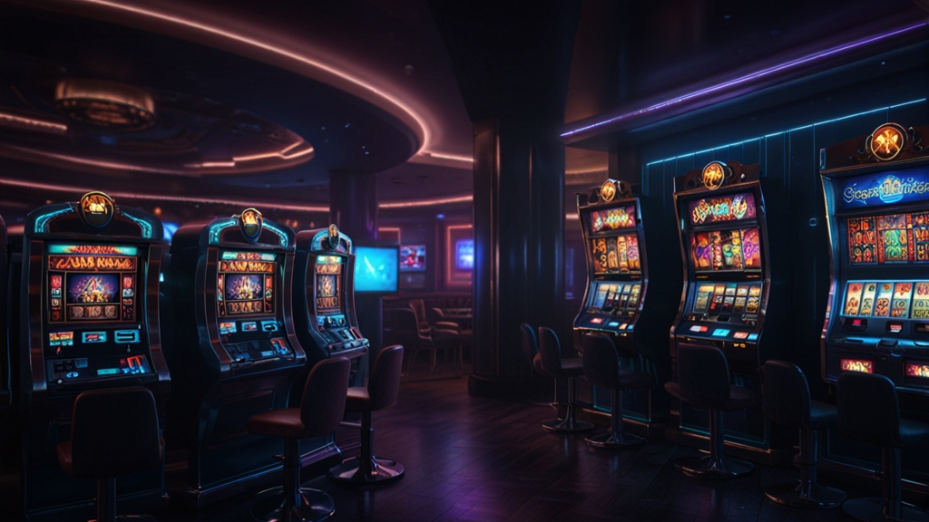 Free spins and a no-deposit bonus displayed on a casino slot screen